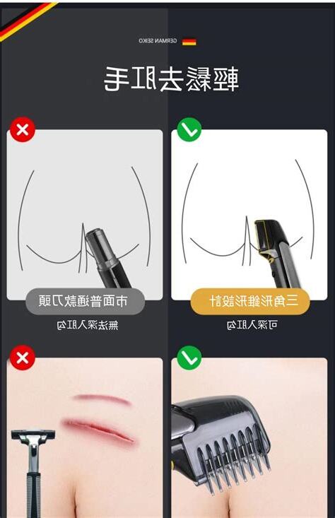 剃陰毛 痕